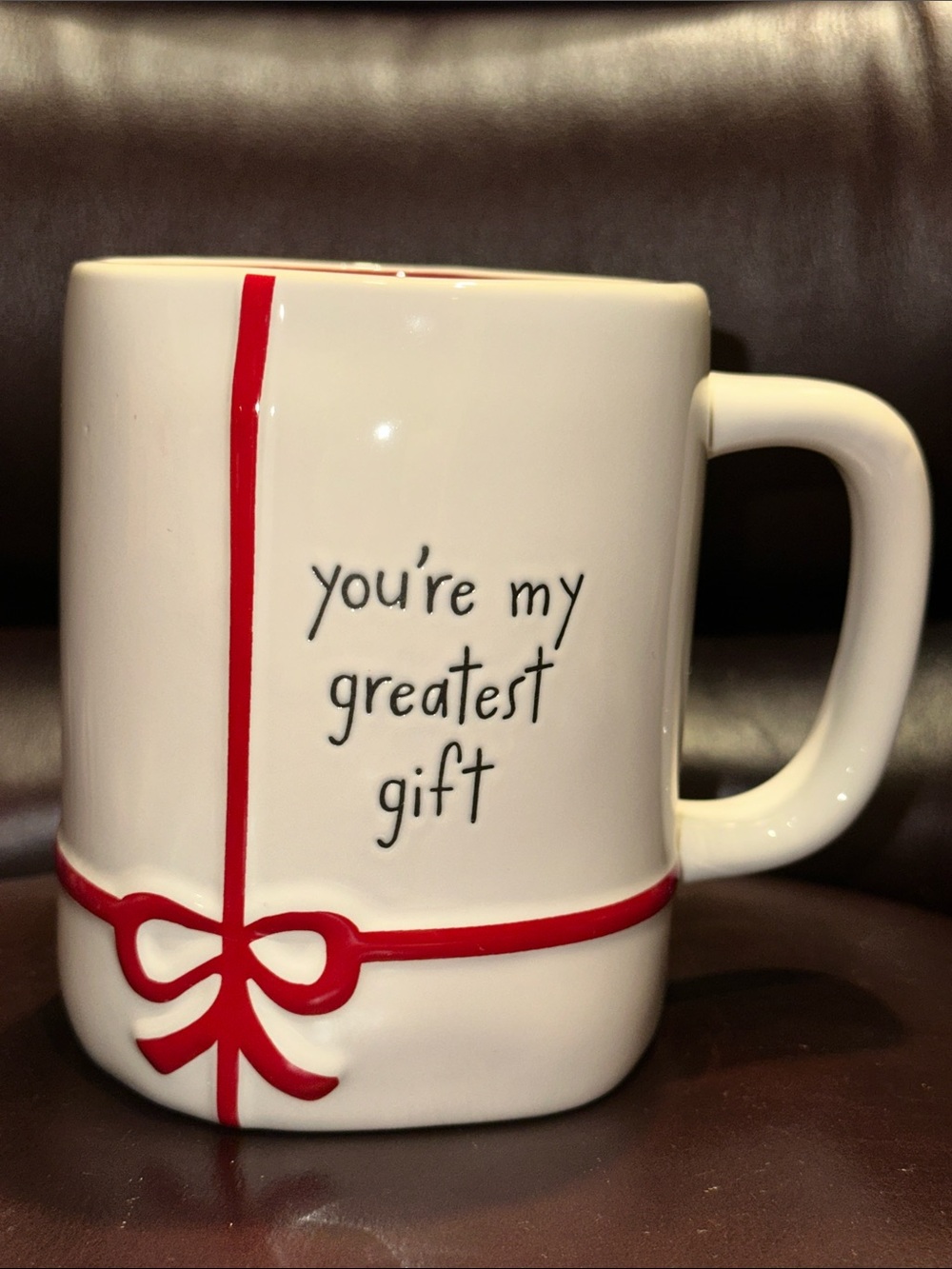 Rae Dunn You're My Greatest Gift Ceramic Mug